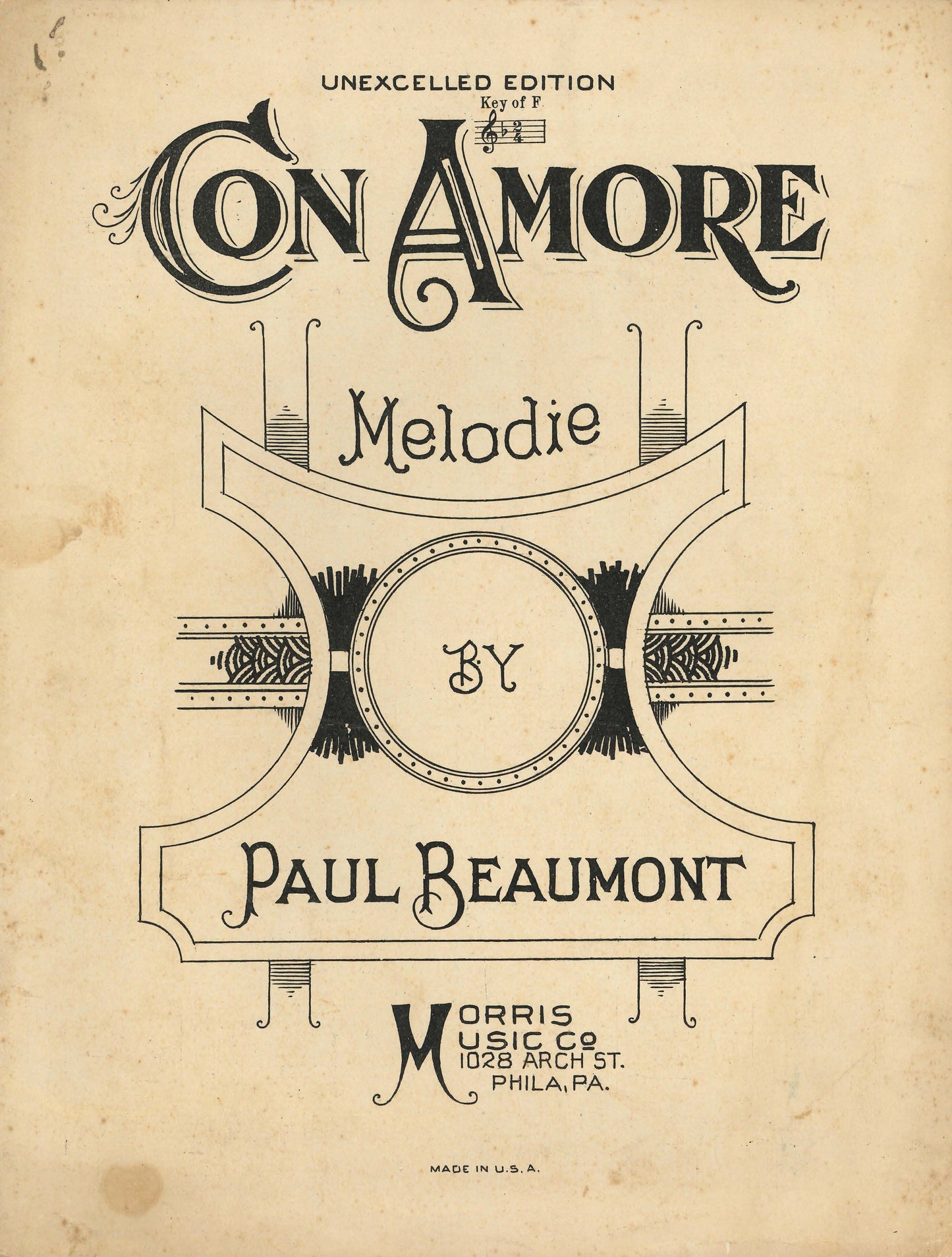 "Con Amore" Framed Print, Available with a gold or silver frame.