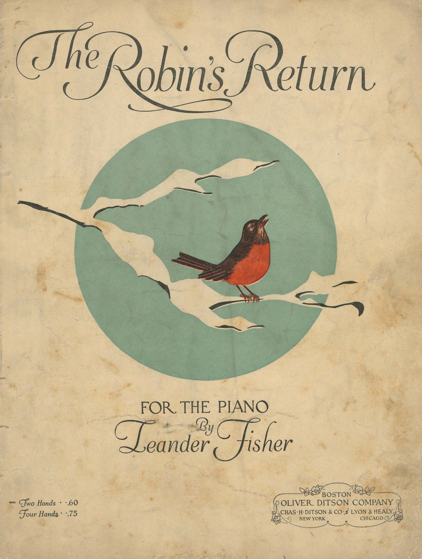 "The Robins Return" Framed Print, Available with a gold or silver frame.